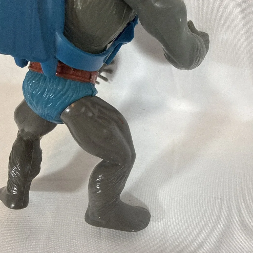 Vintage Mattel Masters of the Universe Stratos Action Figure Grey Blue Red MOTU